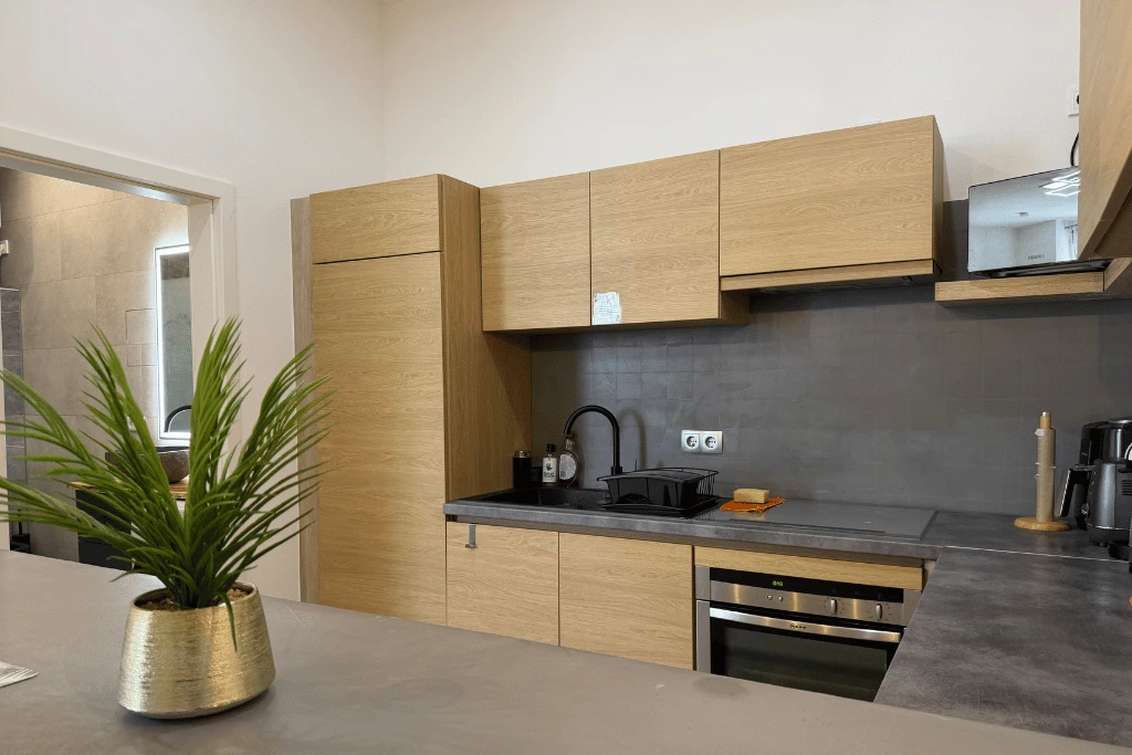 Ferienwohnung Plauen Top 2 Küche