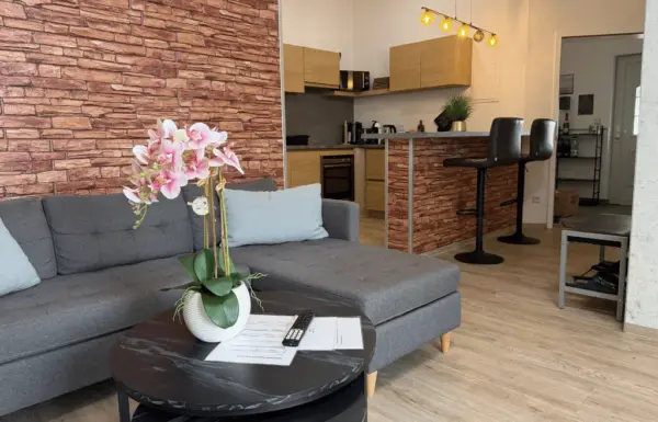 Ferienwohnung Plauen Top 2 Wohnzimmer